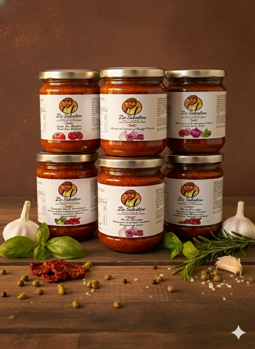 Soßen, Bruschetta und Pate´s